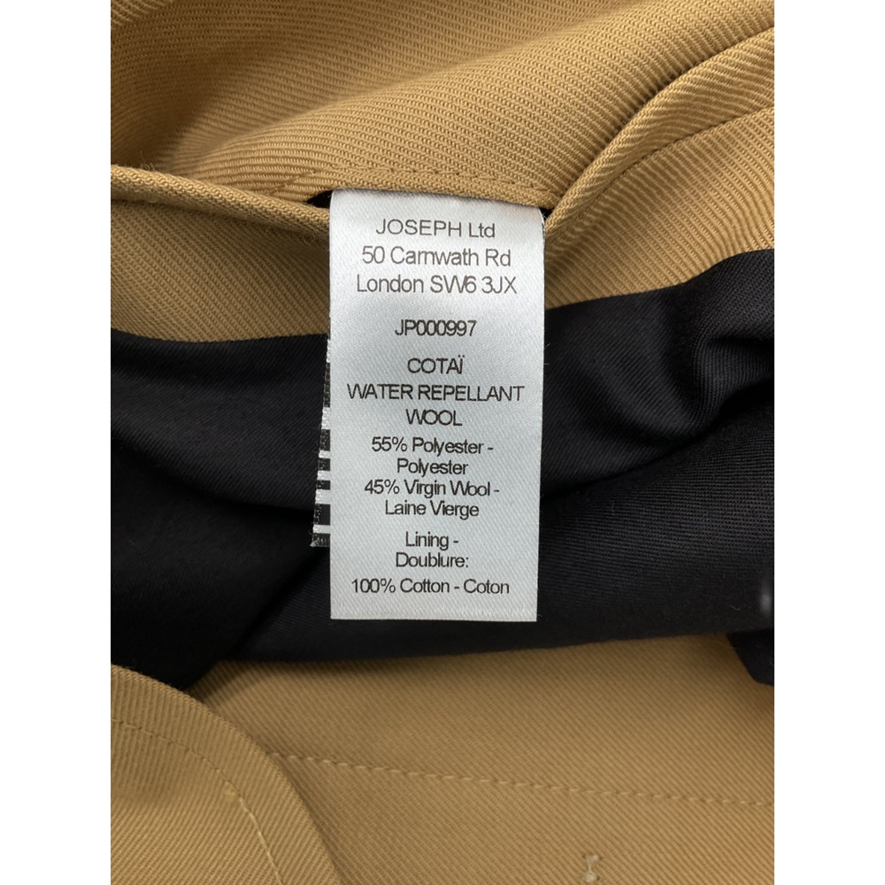 Joseph Tailored Camel Belted Gabardine Cape Size FR 32 / US 0 - Picture 5 of 6